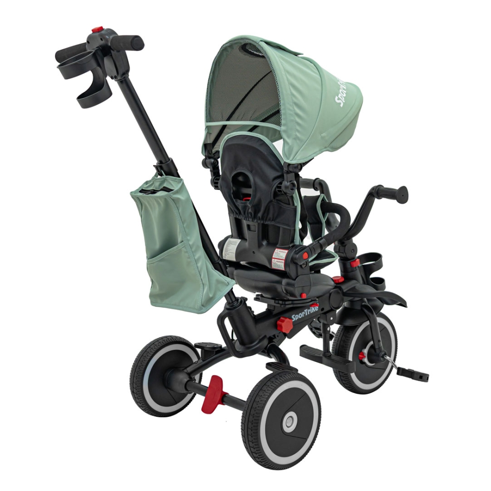 RIDER triratis Žalias SPORTRIKE-Judėjimui, Triratukai vaikams-e-vaikas