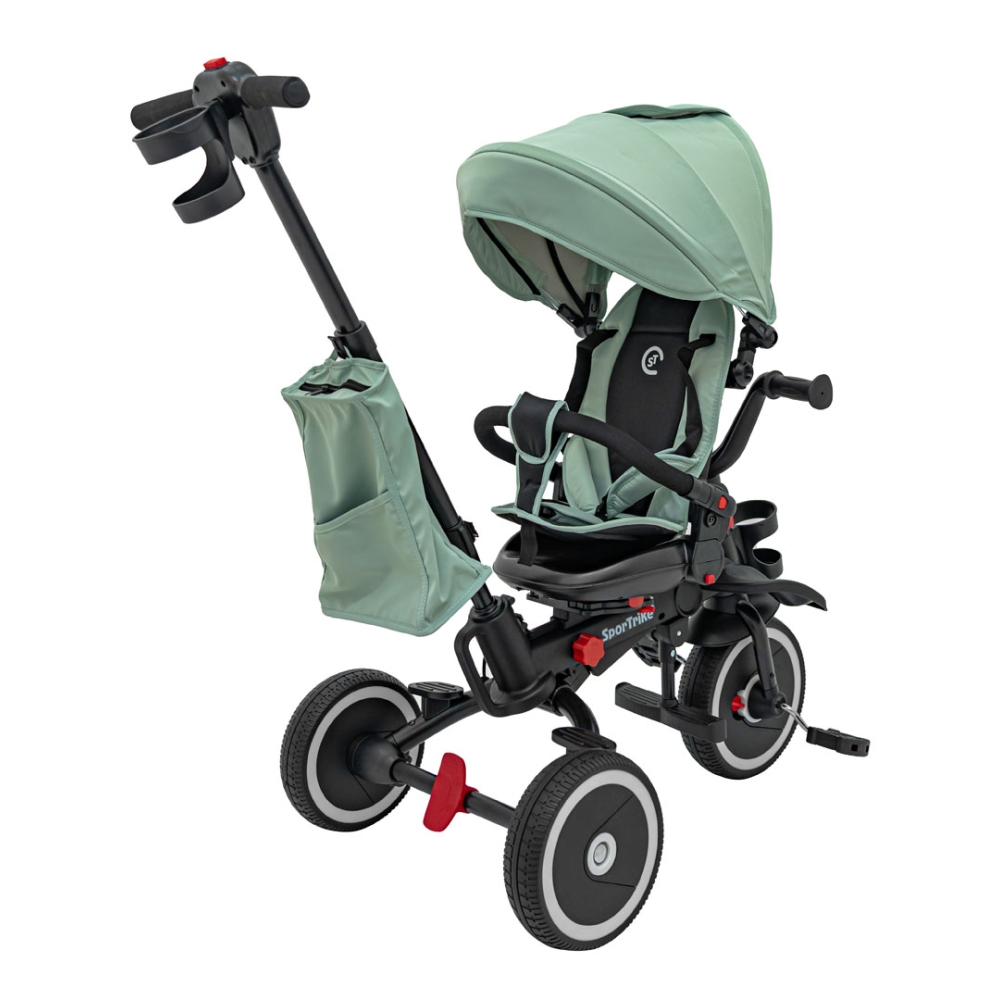 RIDER triratis Žalias SPORTRIKE-Judėjimui, Triratukai vaikams-e-vaikas