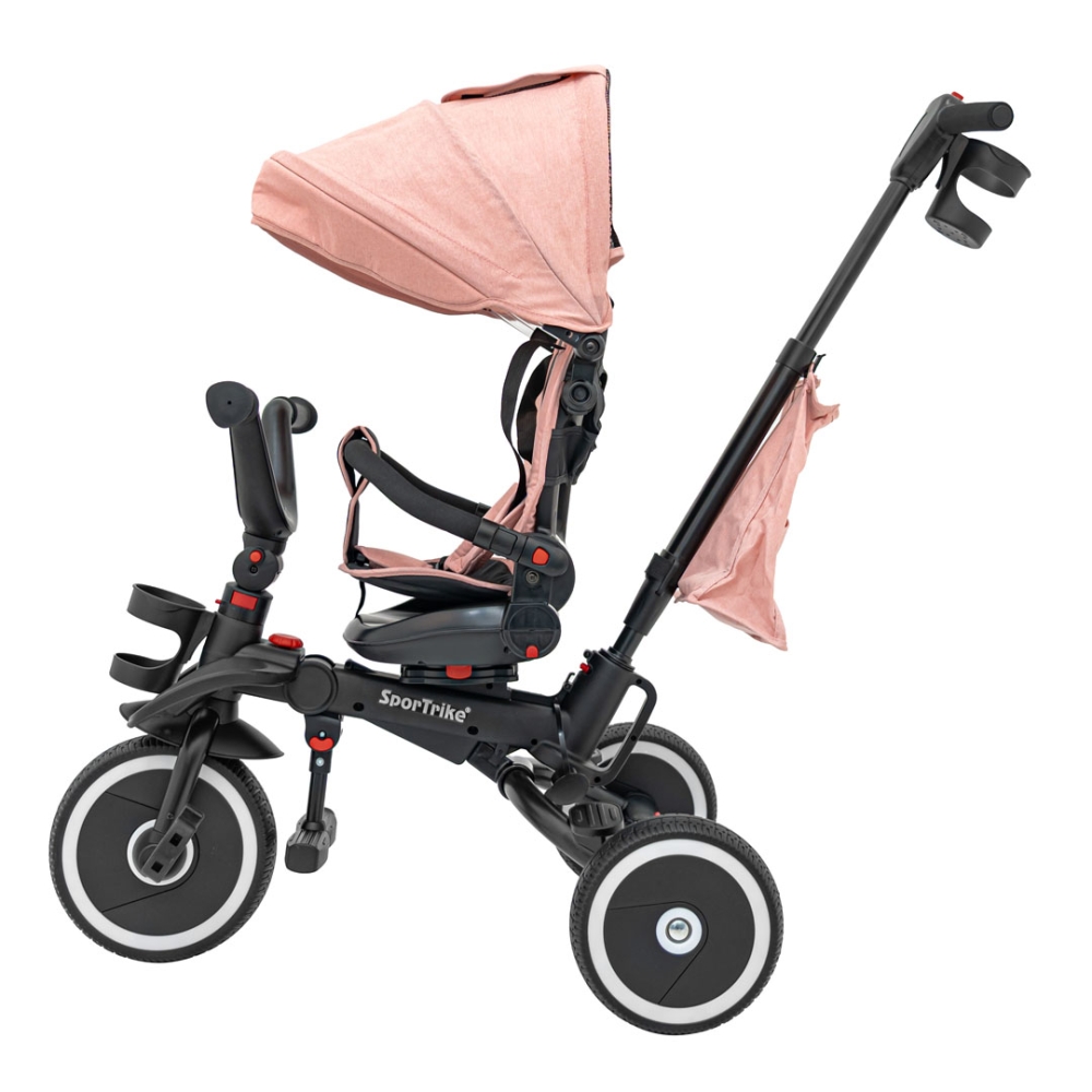 RIDER Rožinis SPORTRIKE triratis-Judėjimui, Triratukai vaikams-e-vaikas