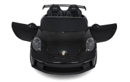 Dvivietis elektromobilis Porsche 911 GT3, Black-Elektromobiliai vaikams, Mašinos-e-vaikas
