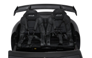 Dvivietis elektromobilis Porsche 911 GT3 MP4, Black-Elektromobiliai vaikams, Mašinos-e-vaikas