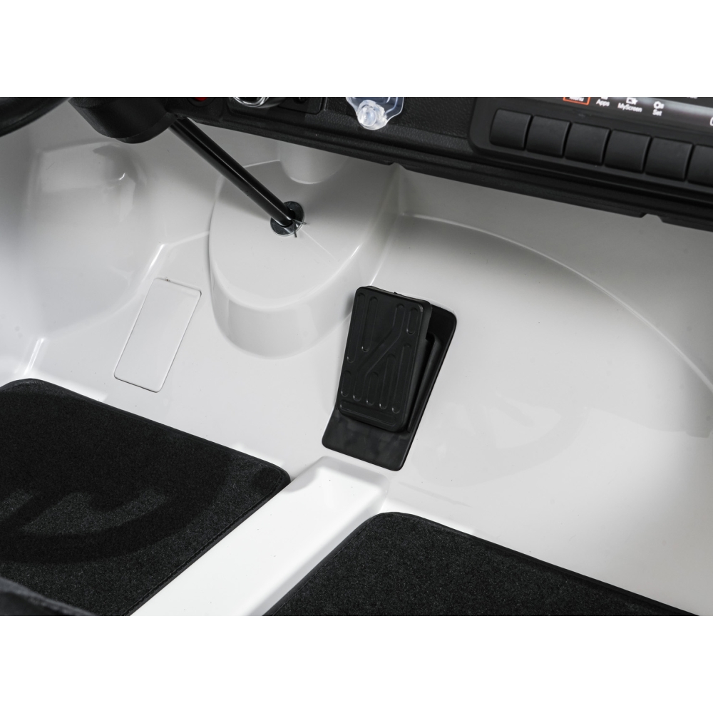 Dvivietis elektromobilis Porsche 911 GT3 MP4, White-Elektromobiliai vaikams, Mašinos-e-vaikas