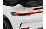 Dvivietis elektromobilis Porsche 911 GT3 MP4, White-Elektromobiliai vaikams, Mašinos-e-vaikas