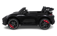 Dvivietis elektromobilis Porsche 911 GT3 STRONG, Black-Elektromobiliai vaikams, Mašinos-e-vaikas