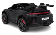 Dvivietis elektromobilis Porsche 911 GT3 STRONG, Black-Elektromobiliai vaikams, Mašinos-e-vaikas