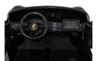 Dvivietis elektromobilis Porsche 911 GT3 STRONG, Black-Elektromobiliai vaikams, Mašinos-e-vaikas