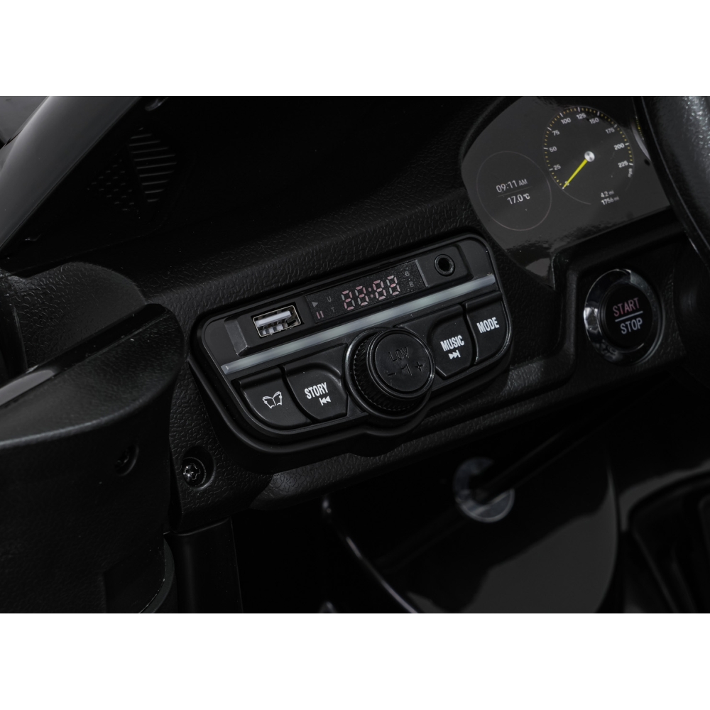 Dvivietis elektromobilis Porsche 911 GT3 STRONG, Black-Elektromobiliai vaikams, Mašinos-e-vaikas