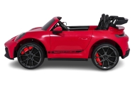 Dvivietis elektromobilis Porsche 911 GT3 STRONG, Red-Elektromobiliai vaikams, Mašinos-e-vaikas