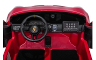 Dvivietis elektromobilis Porsche 911 GT3 STRONG, Red-Elektromobiliai vaikams, Mašinos-e-vaikas
