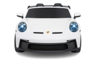 Dvivietis elektromobilis Porsche 911 GT3 STRONG, White-Elektromobiliai vaikams, Mašinos-e-vaikas
