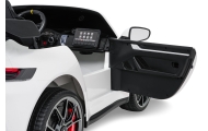 Dvivietis elektromobilis Porsche 911 GT3 STRONG, White-Elektromobiliai vaikams, Mašinos-e-vaikas
