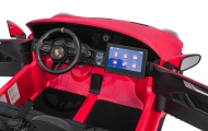 Dvivietis elektromobilis Porsche 911 GT3 STRONG MP4, Red-Elektromobiliai vaikams, Mašinos-e-vaikas