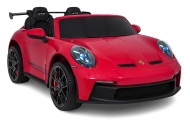 Dvivietis elektromobilis Porsche 911 GT3 STRONG MP4, Red-Elektromobiliai vaikams, Mašinos-e-vaikas