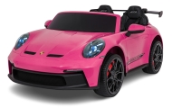 Dvivietis elektromobilis Porsche 911 GT3 STRONG MP4, Pink-Elektromobiliai vaikams, Mašinos-e-vaikas