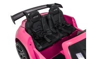 Dvivietis elektromobilis Porsche 911 GT3 STRONG MP4, Pink-Elektromobiliai vaikams, Mašinos-e-vaikas