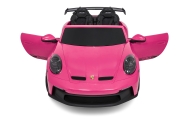 Dvivietis elektromobilis Porsche 911 GT3 STRONG MP4, Pink-Elektromobiliai vaikams, Mašinos-e-vaikas