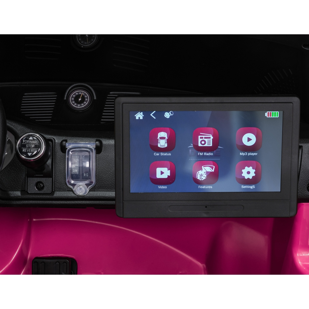 Dvivietis elektromobilis Porsche 911 GT3 STRONG MP4, Pink-Elektromobiliai vaikams, Mašinos-e-vaikas