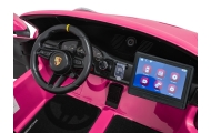 Dvivietis elektromobilis Porsche 911 GT3 STRONG MP4, Pink-Elektromobiliai vaikams, Mašinos-e-vaikas