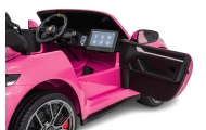Dvivietis elektromobilis Porsche 911 GT3 STRONG MP4, Pink-Elektromobiliai vaikams, Mašinos-e-vaikas