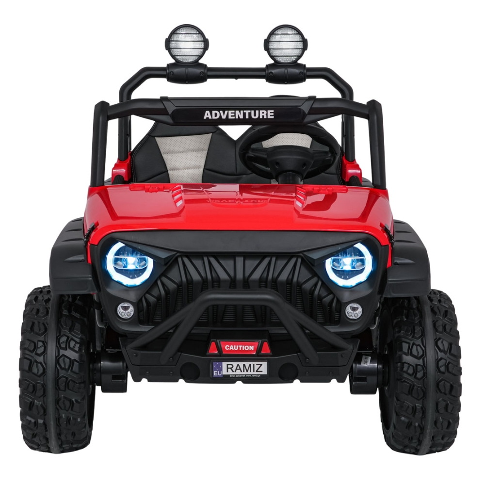 Elektromobilis PASSION 4x4, Red-Elektromobiliai vaikams, Visureigiai-e-vaikas