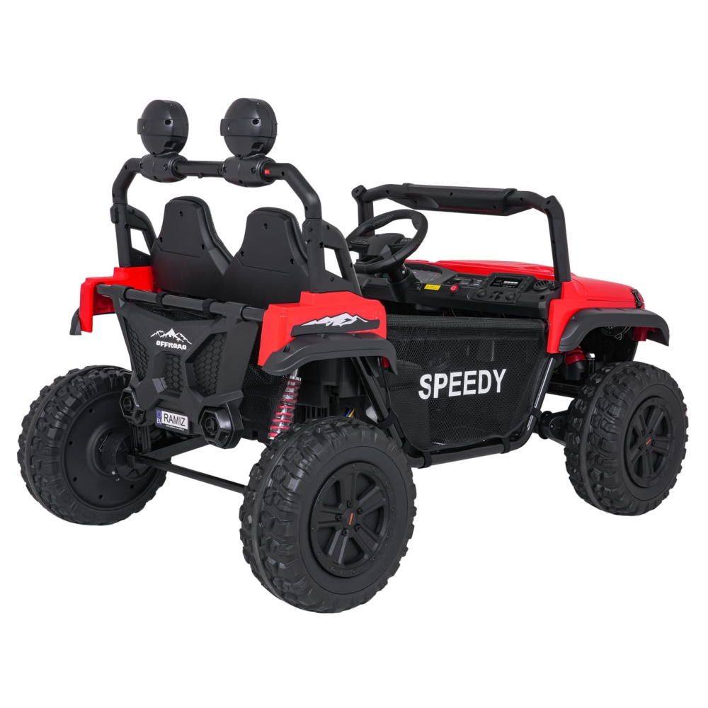 Elektromobilis PASSION 4x4, Red-Elektromobiliai vaikams, Visureigiai-e-vaikas