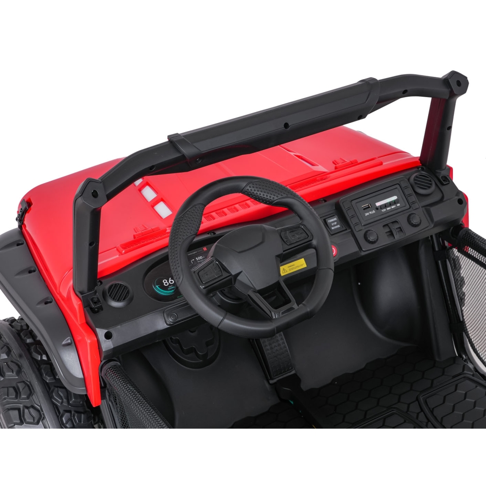 Elektromobilis PASSION 4x4, Red-Elektromobiliai vaikams, Visureigiai-e-vaikas