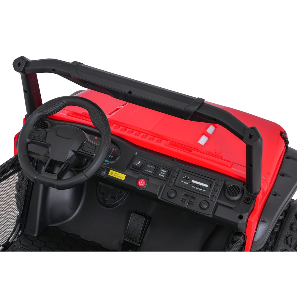 Elektromobilis PASSION 4x4, Red-Elektromobiliai vaikams, Visureigiai-e-vaikas