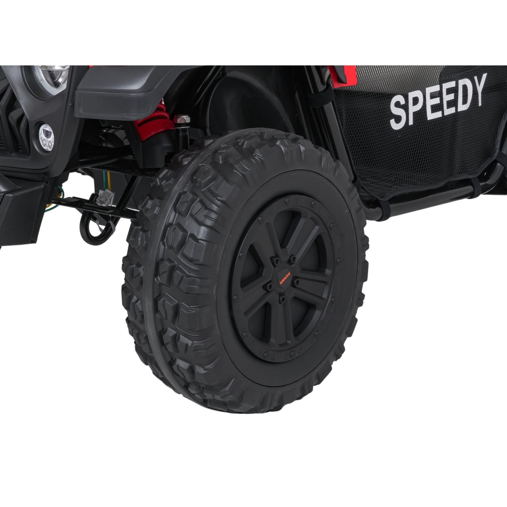 Elektromobilis PASSION 4x4, Red-Elektromobiliai vaikams, Visureigiai-e-vaikas