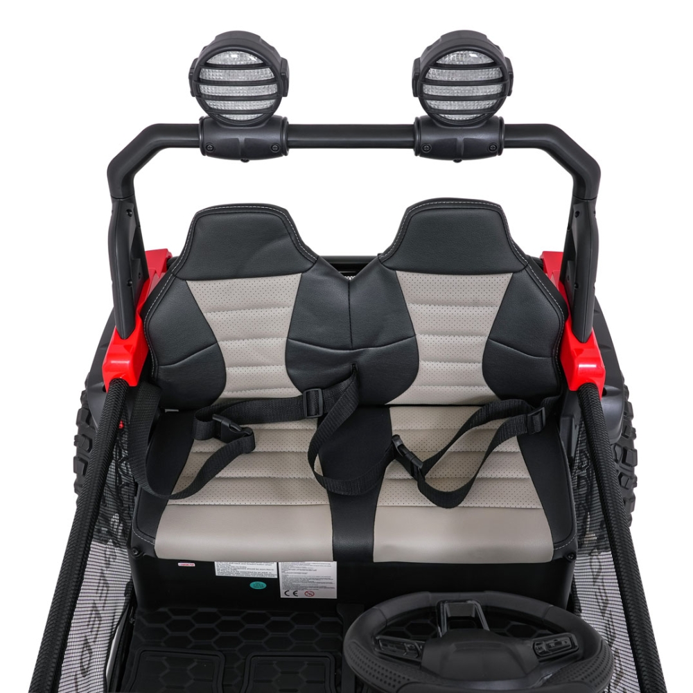 Elektromobilis PASSION 4x4, Red-Elektromobiliai vaikams, Visureigiai-e-vaikas