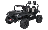 Elektromobilis PASSION 4x4, Black-Elektromobiliai vaikams, Visureigiai-e-vaikas