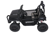 Elektromobilis PASSION 4x4, Black-Elektromobiliai vaikams, Visureigiai-e-vaikas