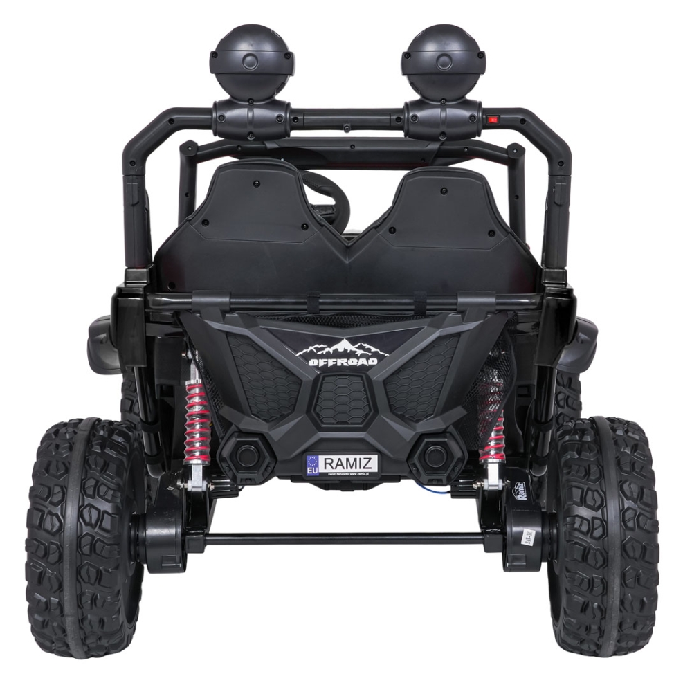 Elektromobilis PASSION 4x4, Black-Elektromobiliai vaikams, Visureigiai-e-vaikas