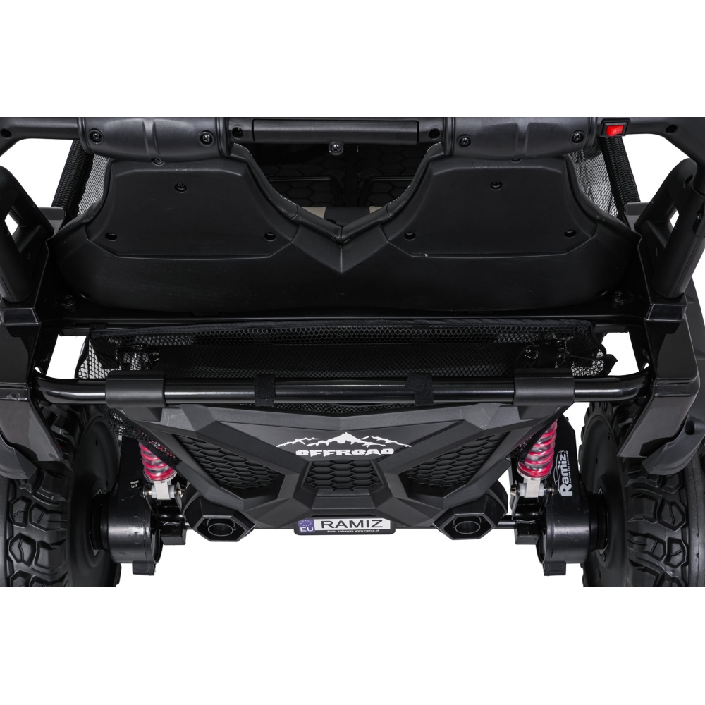 Elektromobilis PASSION 4x4, Black-Elektromobiliai vaikams, Visureigiai-e-vaikas