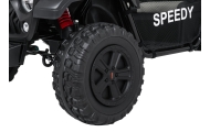 Elektromobilis PASSION 4x4, Black-Elektromobiliai vaikams, Visureigiai-e-vaikas