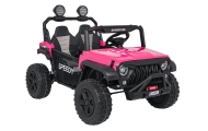 Elektromobilis PASSION 4x4, Pink-Elektromobiliai vaikams, Visureigiai-e-vaikas