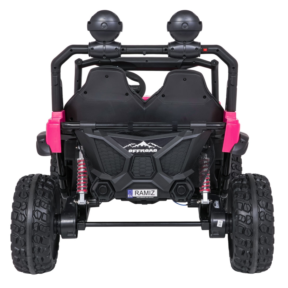 Elektromobilis PASSION 4x4, Pink-Elektromobiliai vaikams, Visureigiai-e-vaikas
