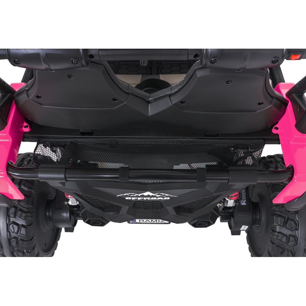 Elektromobilis PASSION 4x4, Pink-Elektromobiliai vaikams, Visureigiai-e-vaikas