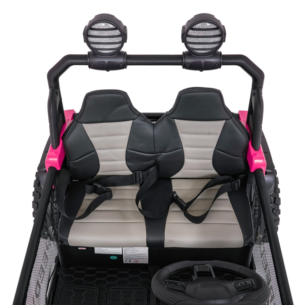 Elektromobilis PASSION 4x4, Pink-Elektromobiliai vaikams, Visureigiai-e-vaikas