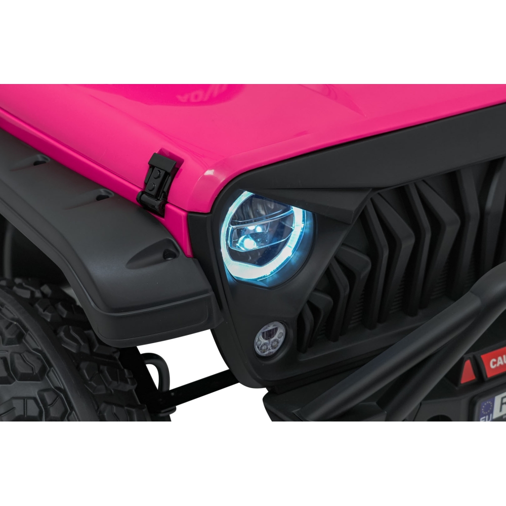 Elektromobilis PASSION 4x4, Pink-Elektromobiliai vaikams, Visureigiai-e-vaikas