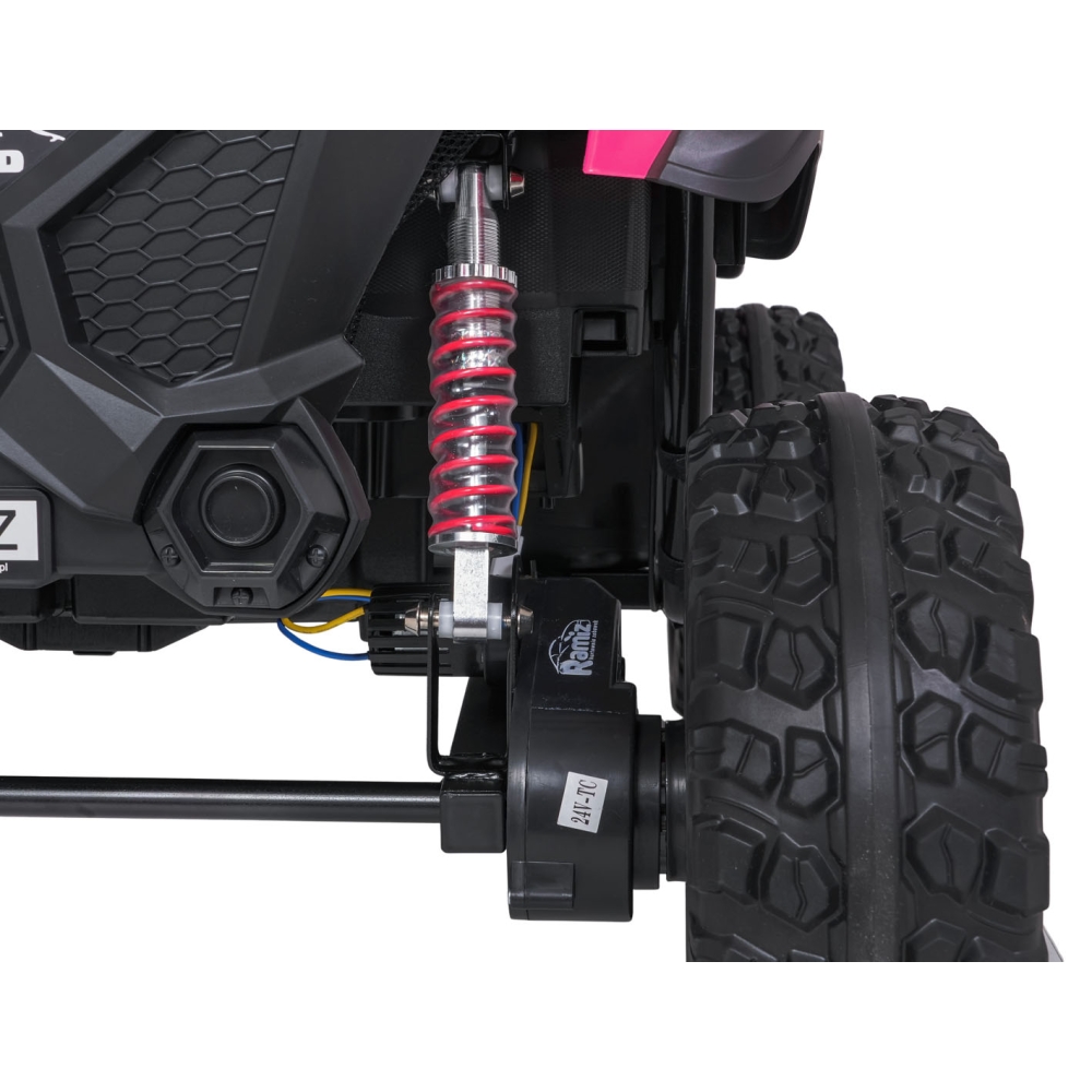 Elektromobilis PASSION 4x4, Pink-Elektromobiliai vaikams, Visureigiai-e-vaikas