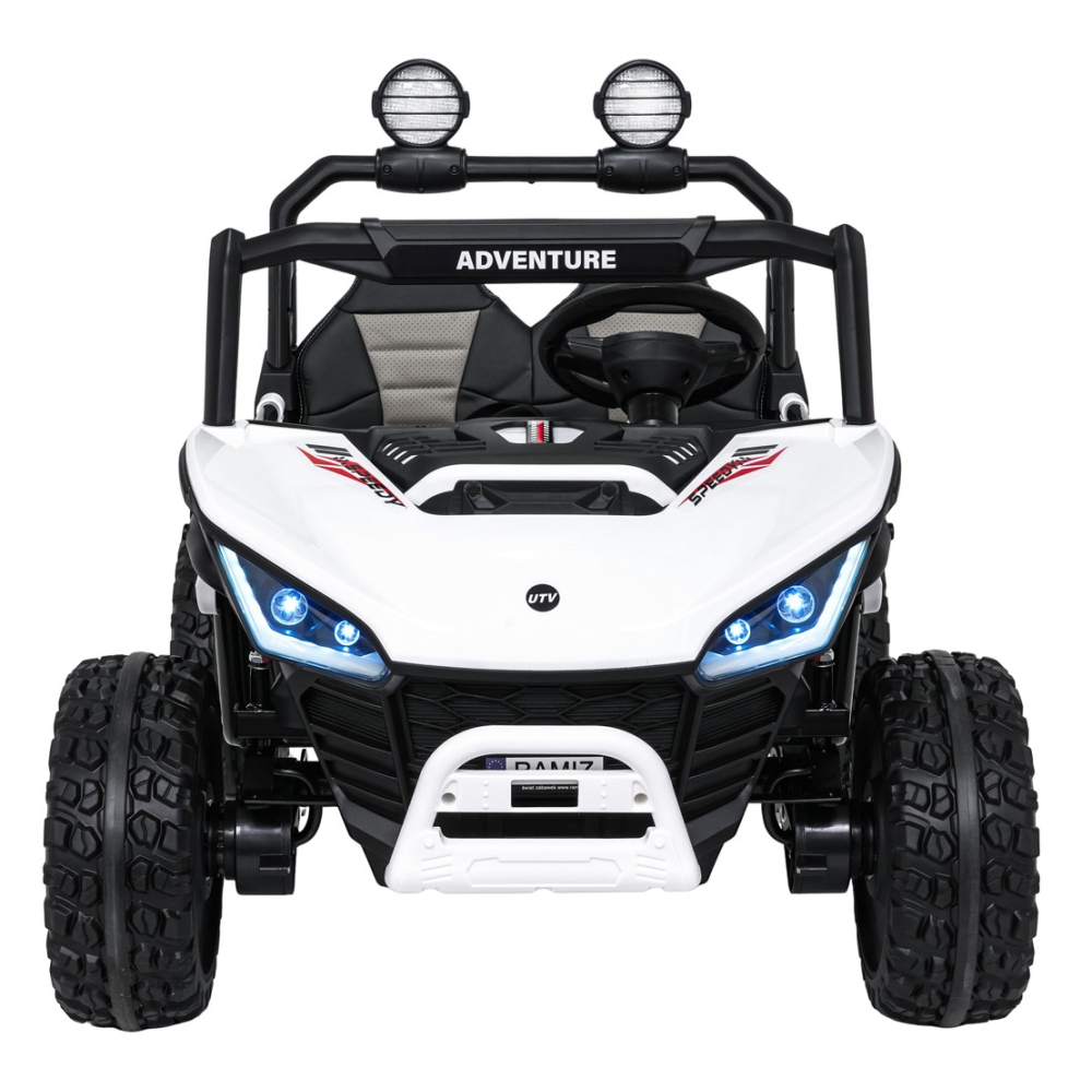 Elektrinis Buggy SPEEDY 4x4, White-Elektromobiliai vaikams, Keturračiai ir bagiai-e-vaikas