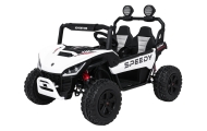 Elektrinis Buggy SPEEDY 4x4, White-Elektromobiliai vaikams, Keturračiai ir bagiai-e-vaikas