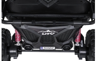 Elektrinis Buggy SPEEDY 4x4, White-Elektromobiliai vaikams, Keturračiai ir bagiai-e-vaikas