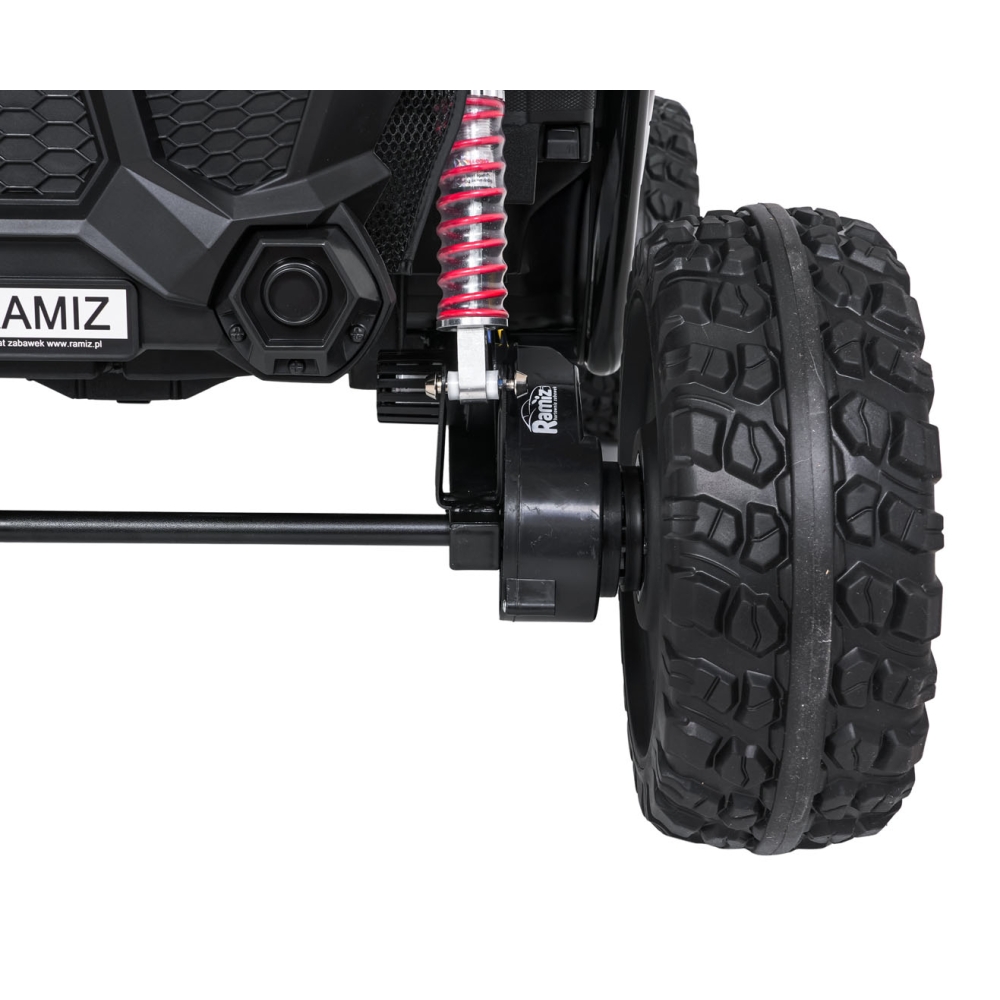 Elektrinis Buggy SPEEDY 4x4, White-Elektromobiliai vaikams, Keturračiai ir bagiai-e-vaikas