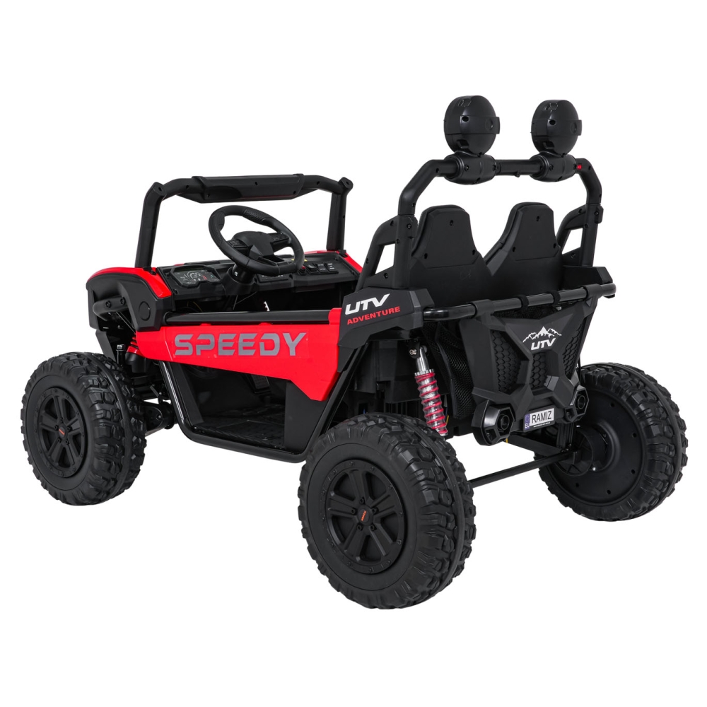 Elektrinis Buggy SPEEDY 4x4, Red-Elektromobiliai vaikams, Keturračiai ir bagiai-e-vaikas