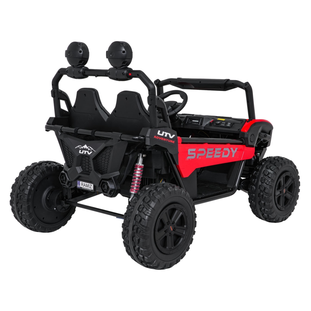 Elektrinis Buggy SPEEDY 4x4, Red-Elektromobiliai vaikams, Keturračiai ir bagiai-e-vaikas
