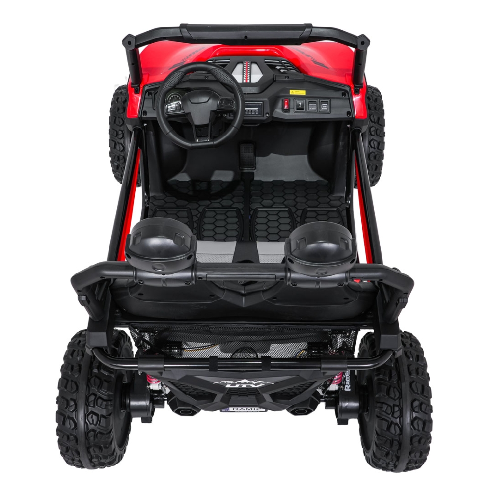 Elektrinis Buggy SPEEDY 4x4, Red-Elektromobiliai vaikams, Keturračiai ir bagiai-e-vaikas