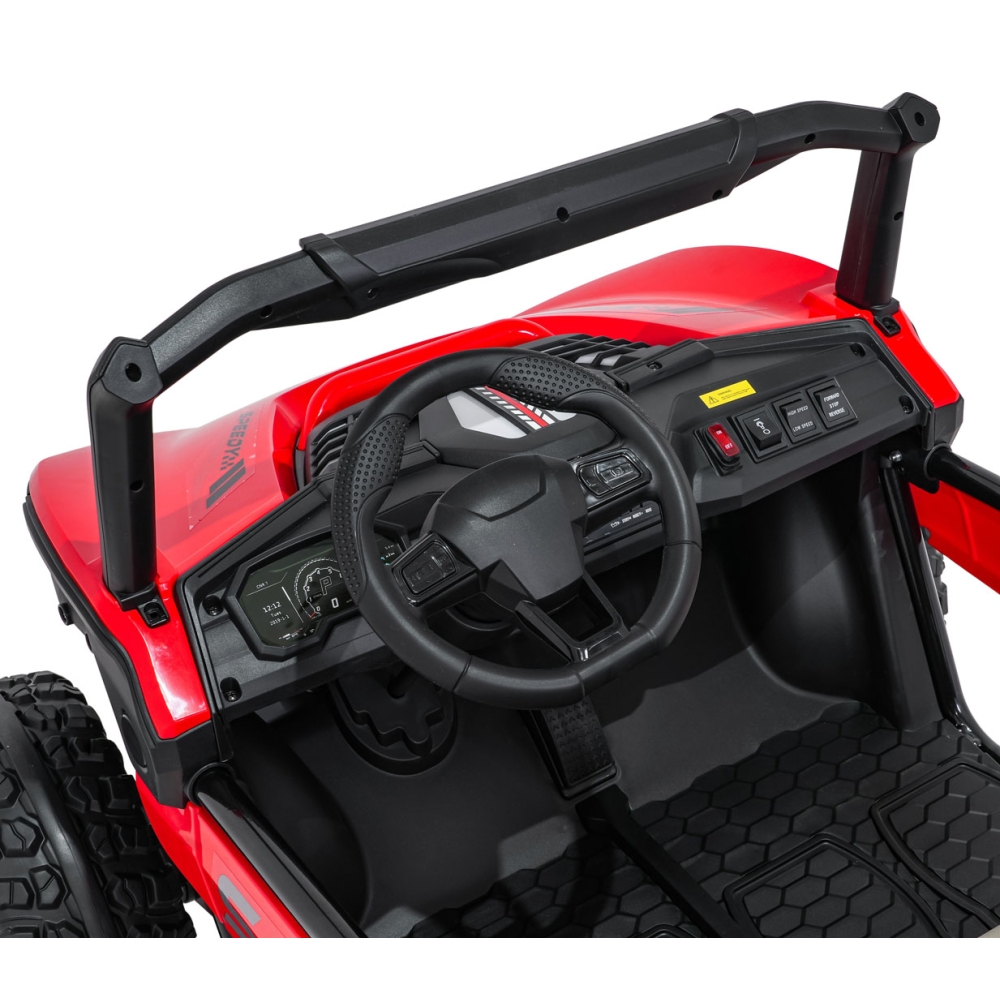 Elektrinis Buggy SPEEDY 4x4, Red-Elektromobiliai vaikams, Keturračiai ir bagiai-e-vaikas