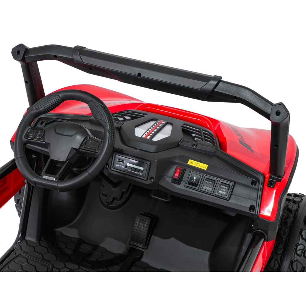 Elektrinis Buggy SPEEDY 4x4, Red-Elektromobiliai vaikams, Keturračiai ir bagiai-e-vaikas