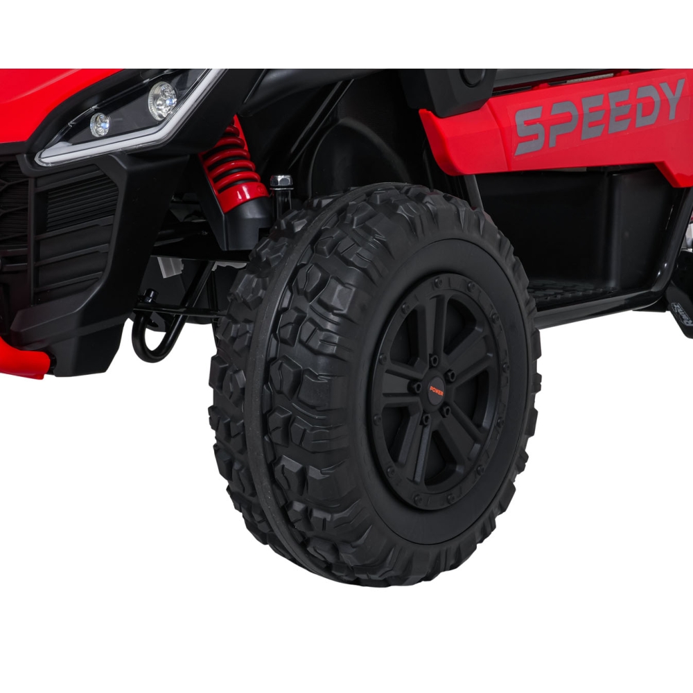 Elektrinis Buggy SPEEDY 4x4, Red-Elektromobiliai vaikams, Keturračiai ir bagiai-e-vaikas